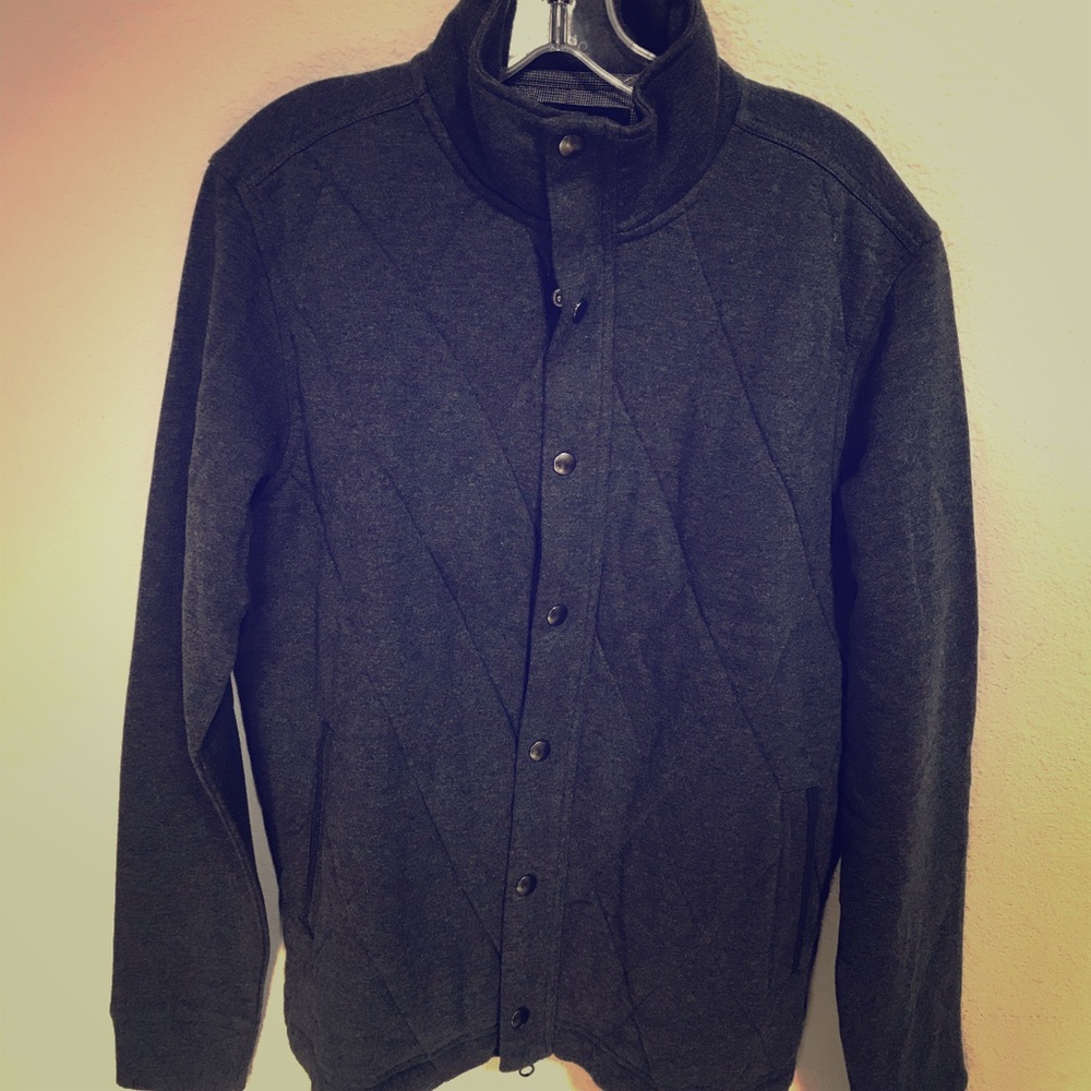 Banana Republic men’s gray zip up jacket